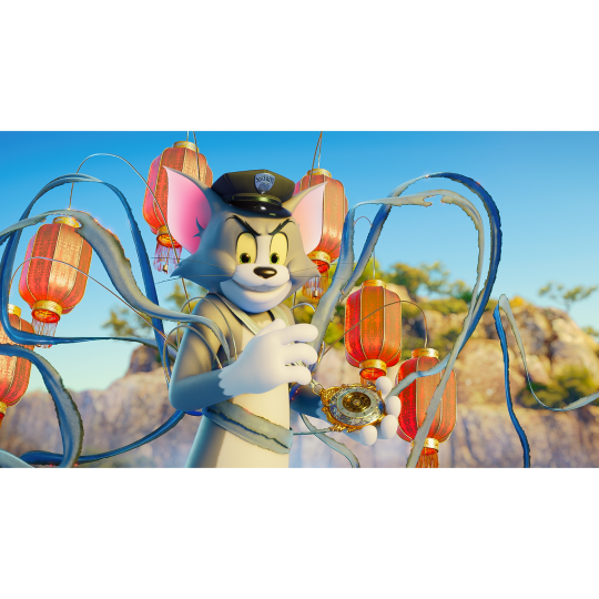 Szenenbild aus dem Film: Tom und Jerry: der verloren Kompass