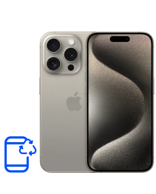 iPhone 15 Pro (Gebraucht) – o2 Mobile L mit 300 GB+