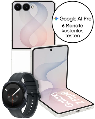 Samsung Flip8 mit Watch9 BT