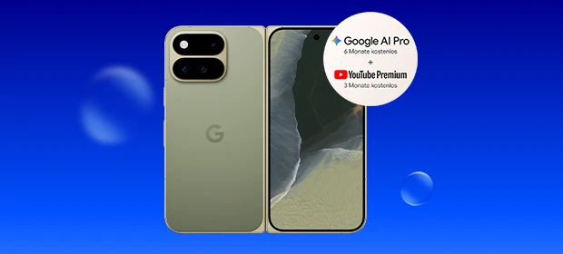  Google Pixel mit YouTube Premium 3 Monate kostenlos
