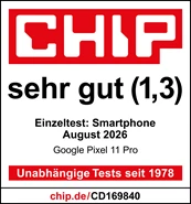  Chip Testsiegel für das Google Pixel 11 