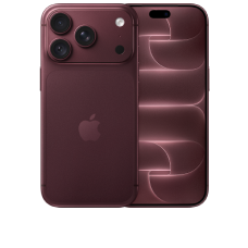 Vorder- und Rückansicht des Apple iPhone 18 Pro in Burgunder (Weinrot)