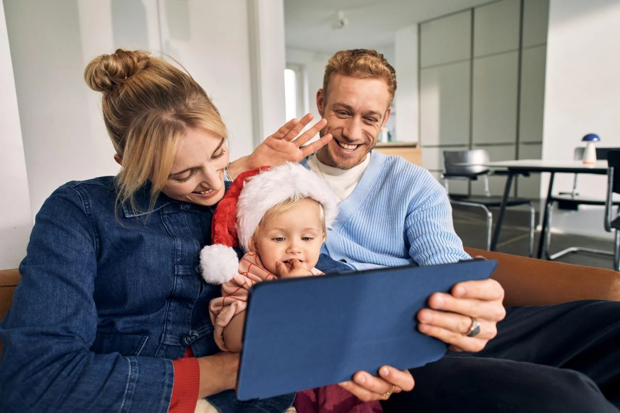  Videocalls mit der Familie mit stabiler Internetverbindung
