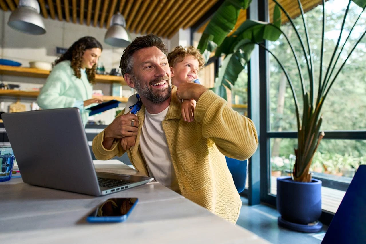  Homeoffice und Entertainment gleichzeitig mit genug Bandbreite
