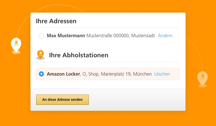 Amazon Adressen