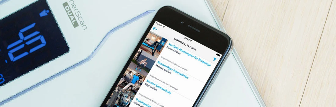 Abnehmen mit den besten Fitness-Apps