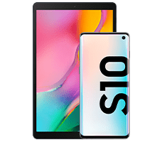 Samsung Galaxy S10 mit&nbsp;Tablet