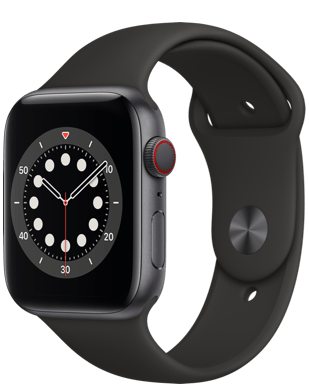 Apple Watch S6 LTE 44 Alu Sport