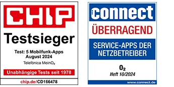 Chip / Connect Test Service-Apps der Netzbetreiber