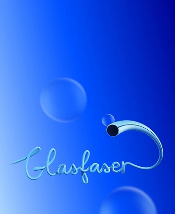  Leerrohr für Glasfaser
