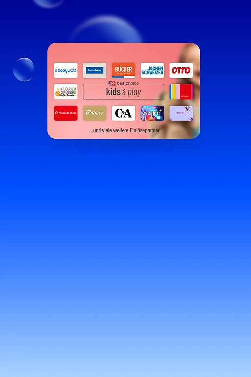  Gutscheinkarte mit diversen Logos 