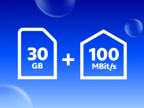 o2 Home M + Mobile M 25GB + 100 MBit/s