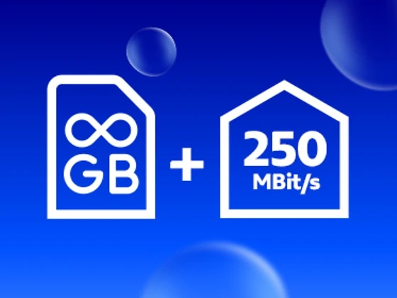  o2 Mobile L + Home L mit 250 MBit/s
