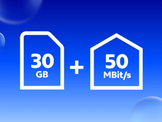 o2 Home S + Mobile M 25 GB + 50 MBit/s