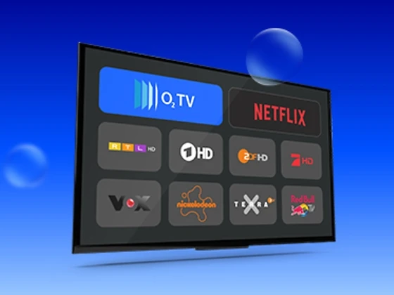  O2 TV + Netflix
