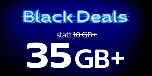 Black Deals: o2 Mobile S Flex mit 35 GB+