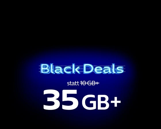 Black Deals: o2 Mobile S Flex mit 35 GB+