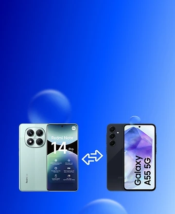 Redmi Note 14 Pro vs Samsung A55