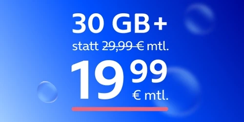 o2 Mobile M Flex für 19,99 € monatlich