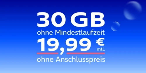 o2 Mobile M Flex für 19,99 € monatlich