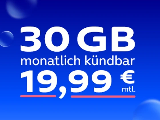  O2 Mobile M Flex für 19,99 € monatlich
