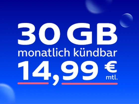  O2 Mobile M Flex für 19,99 € monatlich
