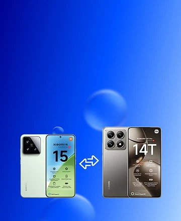  Xiaomi-Handyvergleich: Xiaomi 15 vs. 14T Pro
