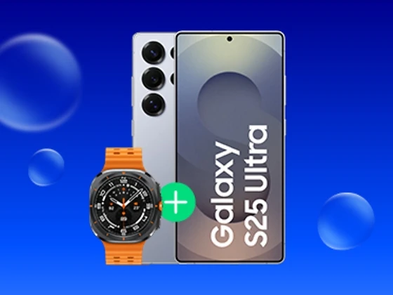  Samsung Galaxy S25 Ultra + Watch Ultra
