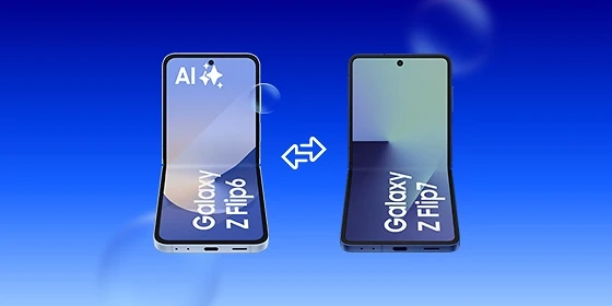  Samsung Galaxy Z Flip6 vs. 7: Der Vergleich
