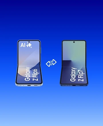 Samsung Galaxy Z Flip6 vs. 7: Der Vergleich(© Samsung)
Samsung Galaxy Z Flip6 vs. 7: Der Vergleich
