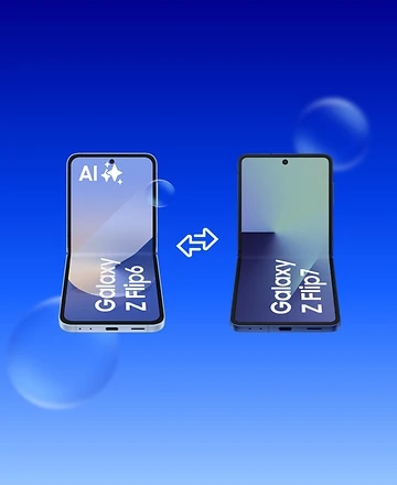 Samsung Galaxy Z Flip6 vs. 7: Der Vergleich(© Samsung)
Samsung Galaxy Z Flip6 vs. 7: Der Vergleich