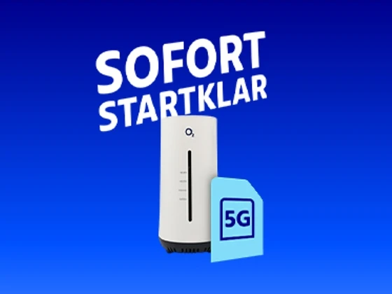  Sofort startklar mit Router und SIM-Karte.
