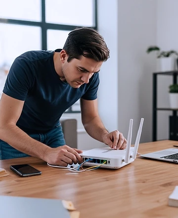 Unterschied zwischen Modem und Router: Einfach erklärt(© AdobeStock 1449234539)
Unterschied zwischen Modem und Router: Einfach erklärt
