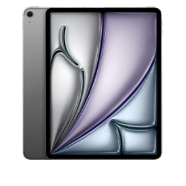  iPad Air 13 M4 5G, in spacegrau, Frontansicht
