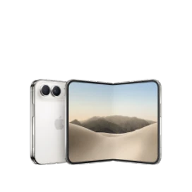 Vorder- und Rückansicht iPhone Duo in Burgund
