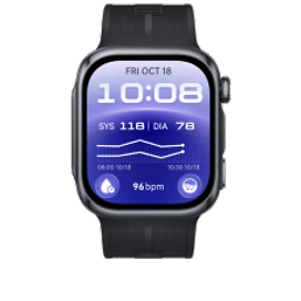  Vorderansicht Huawei Watch D3 in Schwarz
