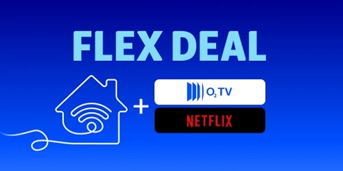 Flexible Internet-Tarife mit o2 TV und Netflix.
