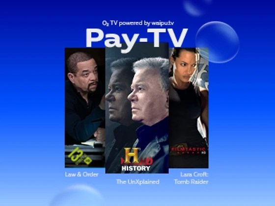 o2 TV powered by waipu.tv inkl Pay-TV