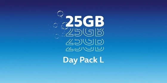 Day Pack L (25 GB) für Prepaid-Tarife