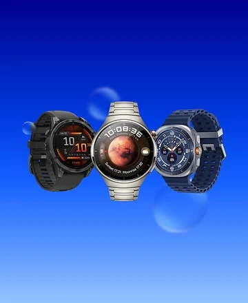(© Apple, Samsung, Huawei und Garmin)